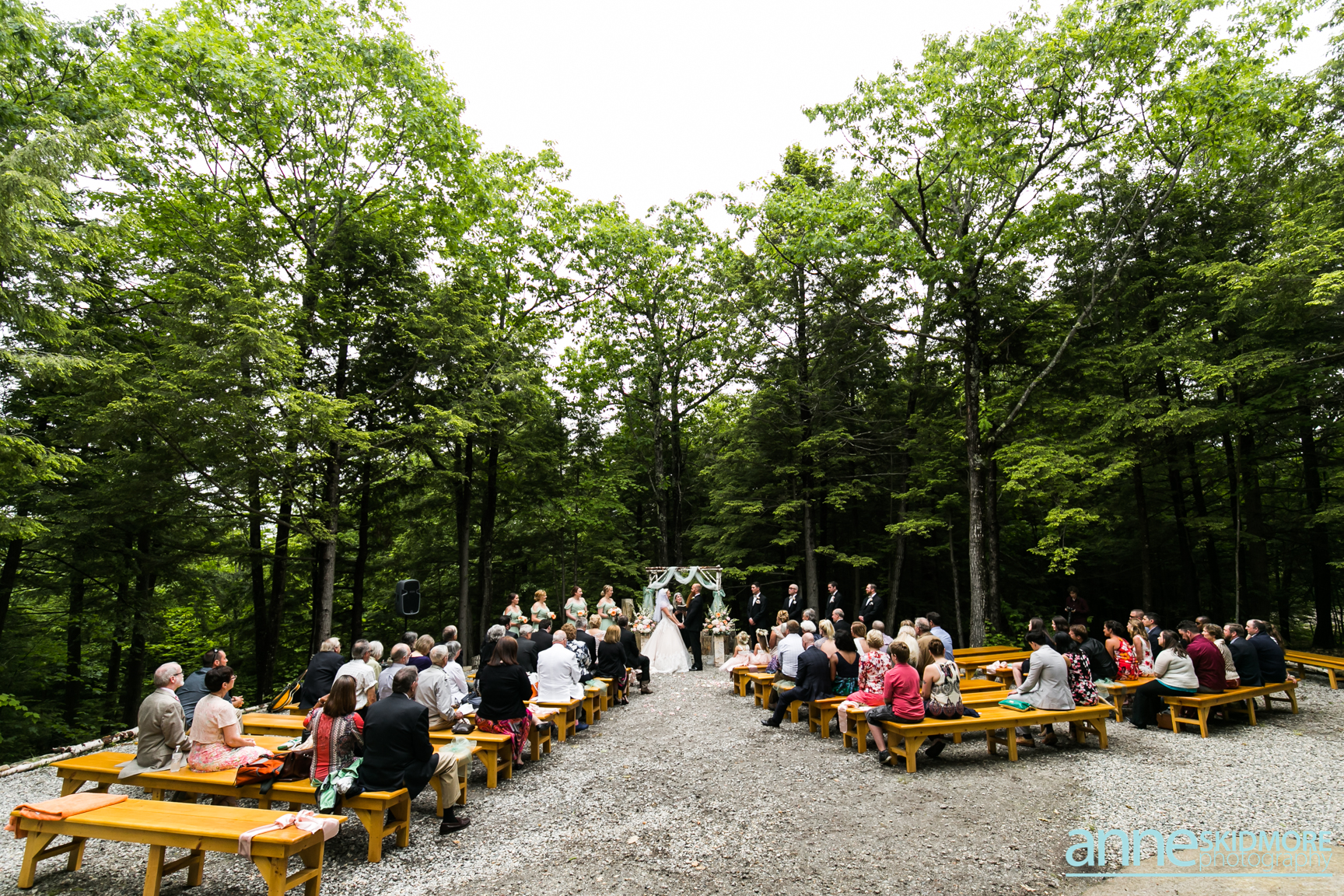 Norway Maine wedding officiant | Photo by Anne Skidmore Photography