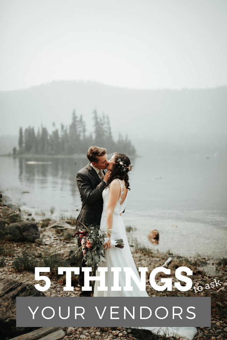 5 things to ask potential wedding vendors before you hire them | Photo by  Benjaminrobyn Jespersen  on  Unsplash