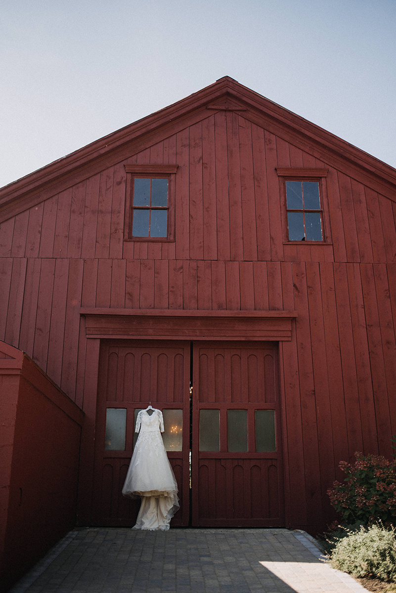 Collin and Abigail got married at William Allen Farm in Pownal, Maine by  A Sweet Start  | Photos by  Cortney Vamvakias Photography