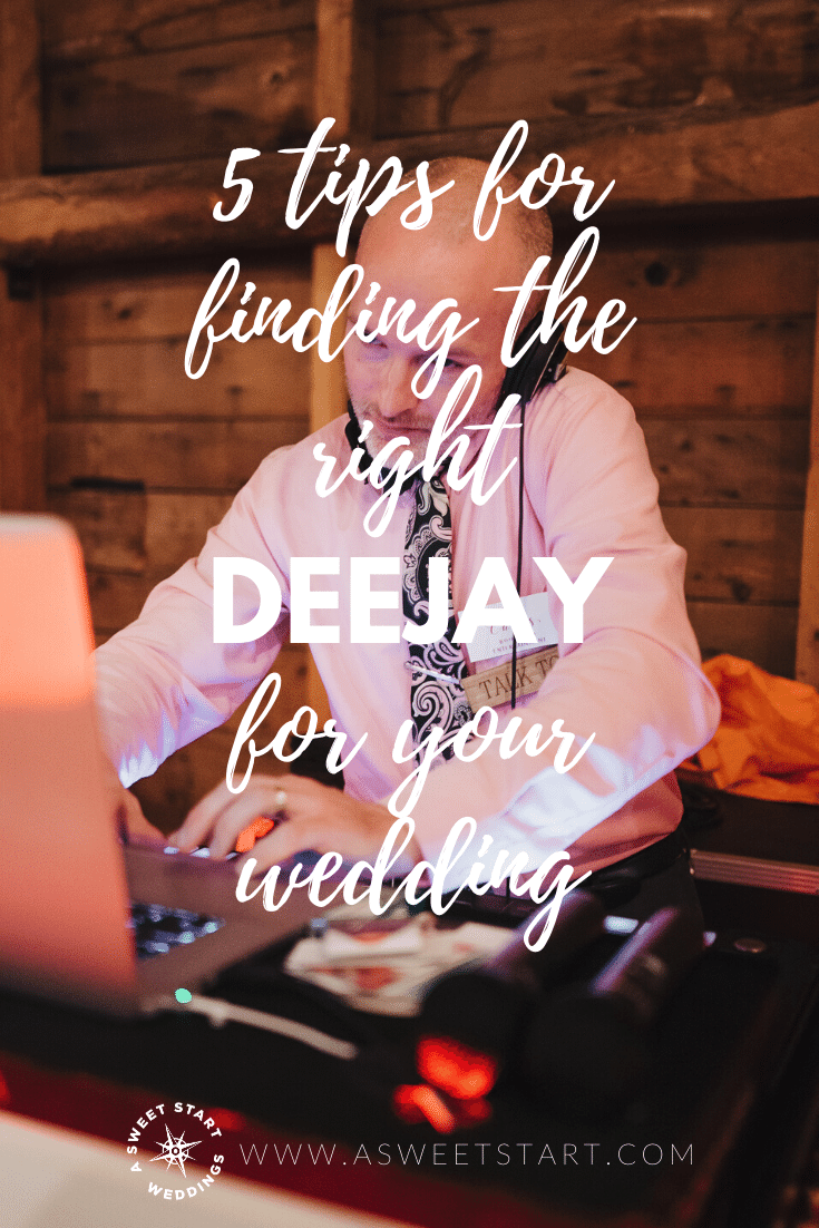 5 tips for finding the right DJ for your wedding, a guest post from Chris Bouchard from Bouchard Entertainment | Photo by  Meraki Portrait