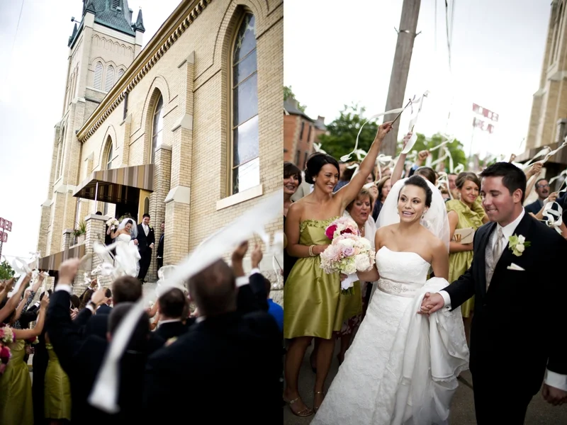 Check out the Wonder Bread Sign in the background, love it! Saint John's Church is where the Columbus Italian Festival is held every year, and also where Vince and Nicole met! She asked if anyone wanted to dance, and Vince was the one who stepped forward, and the rest is history!