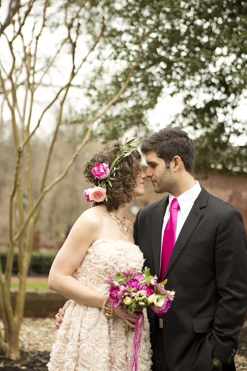 This couple was amazing, you can't see it here, but there are at least 12 people up in their face with a camera!