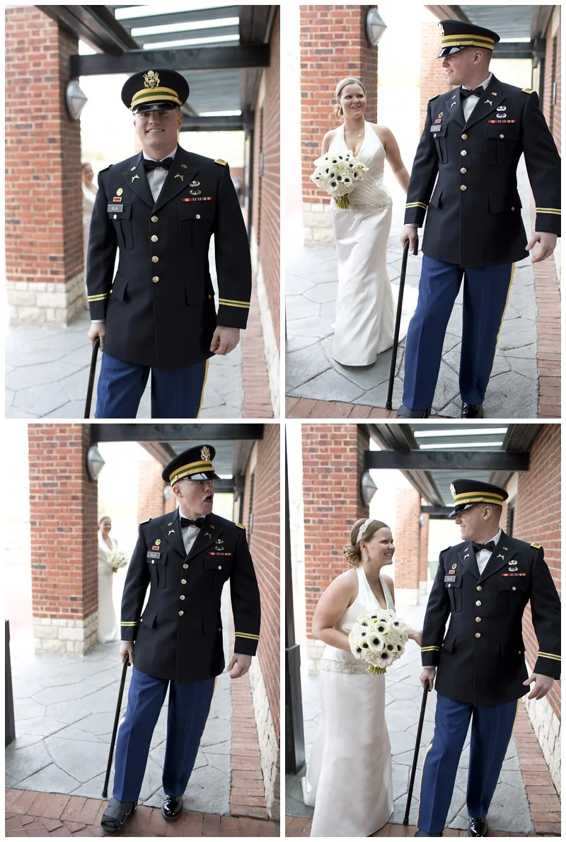 David's first look..you can see he has a sense of humor!