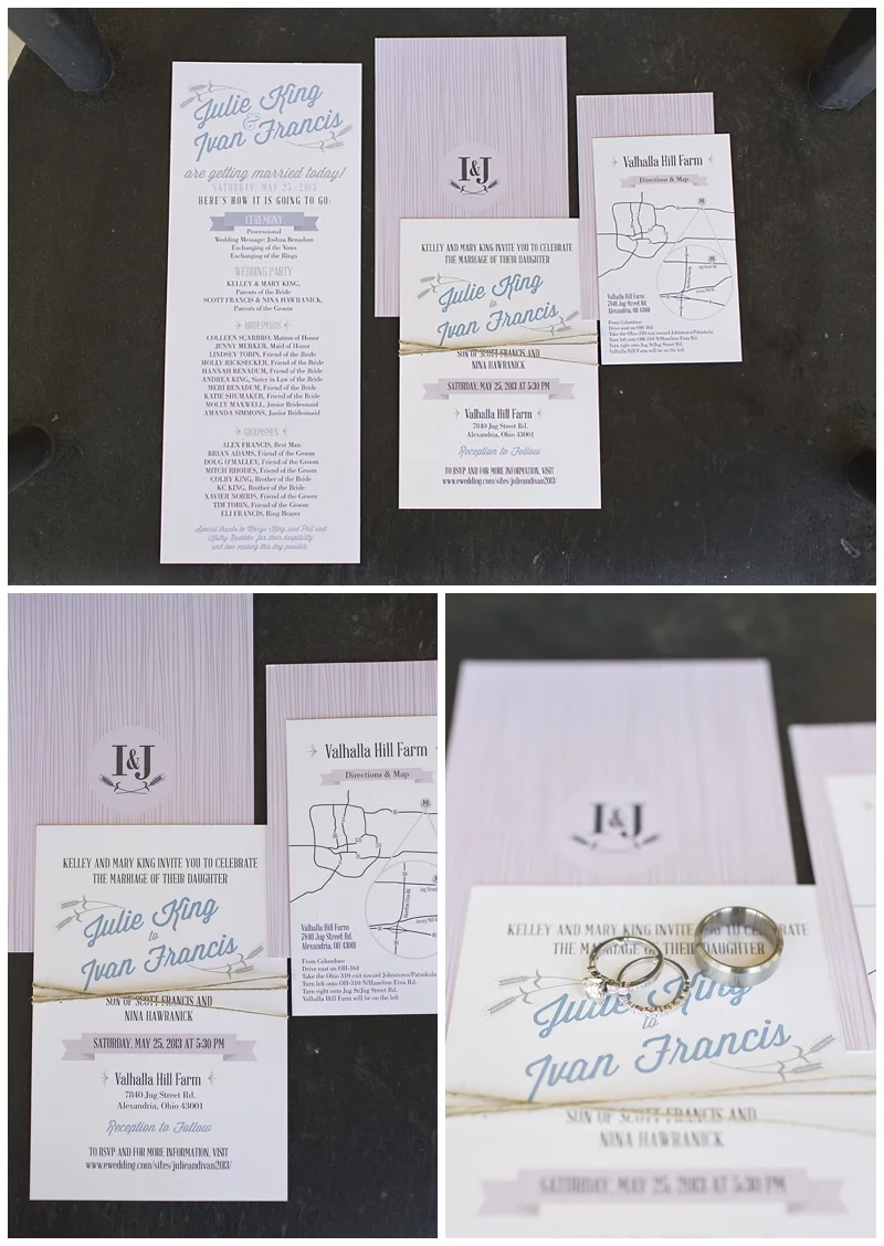 Lindsey Tobin, you did such a beautiful job on all of the signs and invitations!