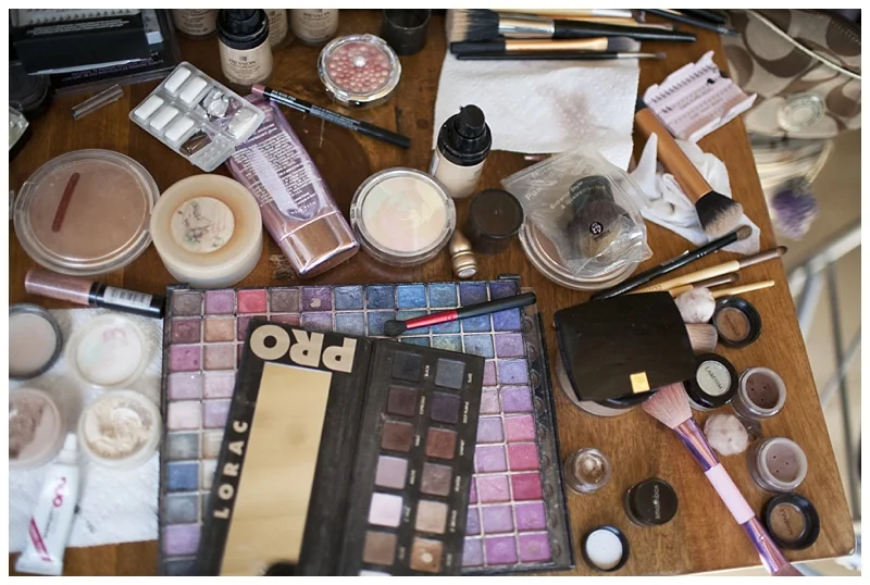 Drool worthy amount of makeup..I was a little obsessed!