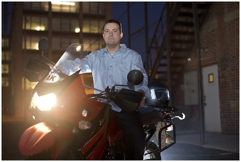 A man and his bike