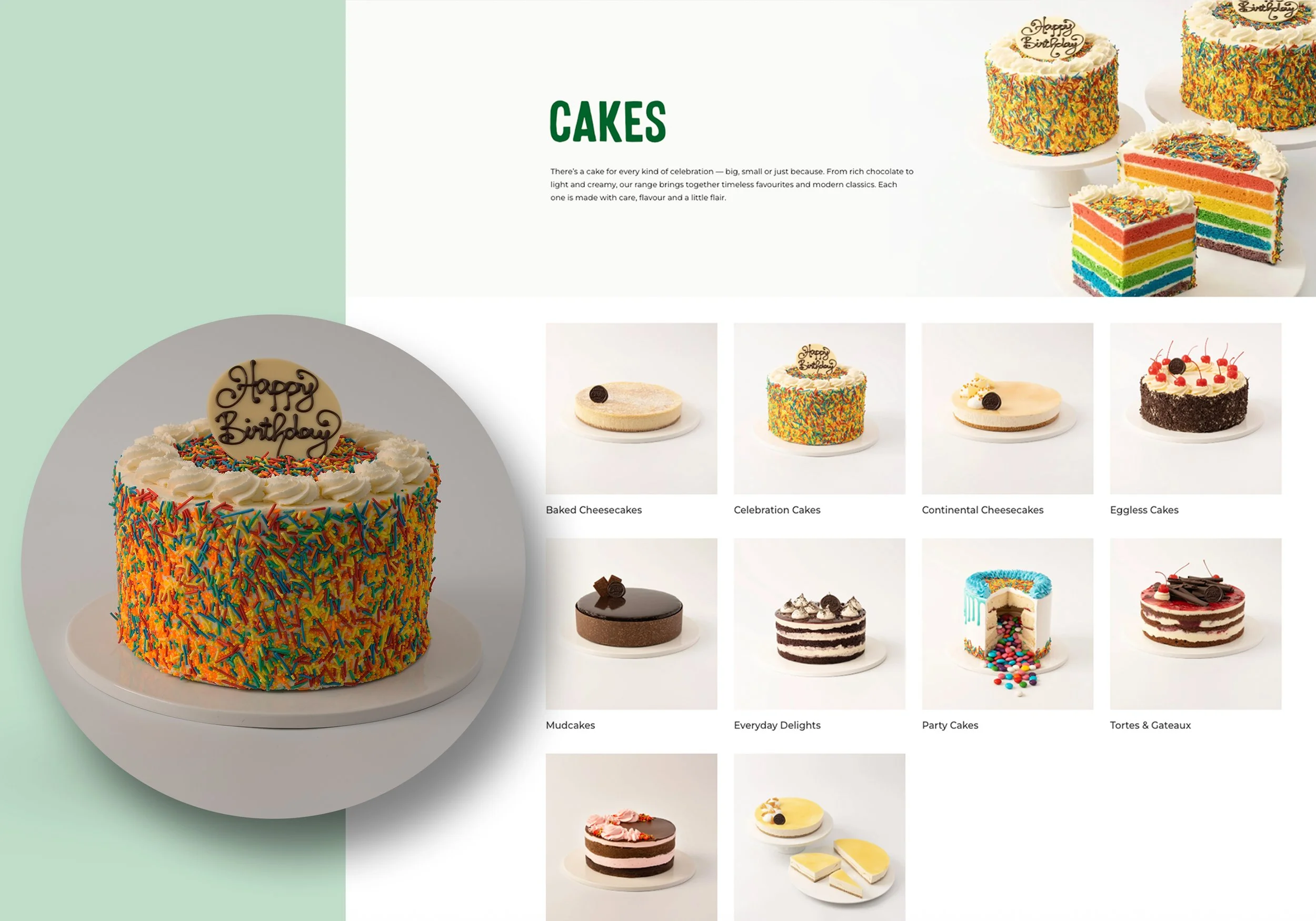 Cheesecake Shop · Retouching