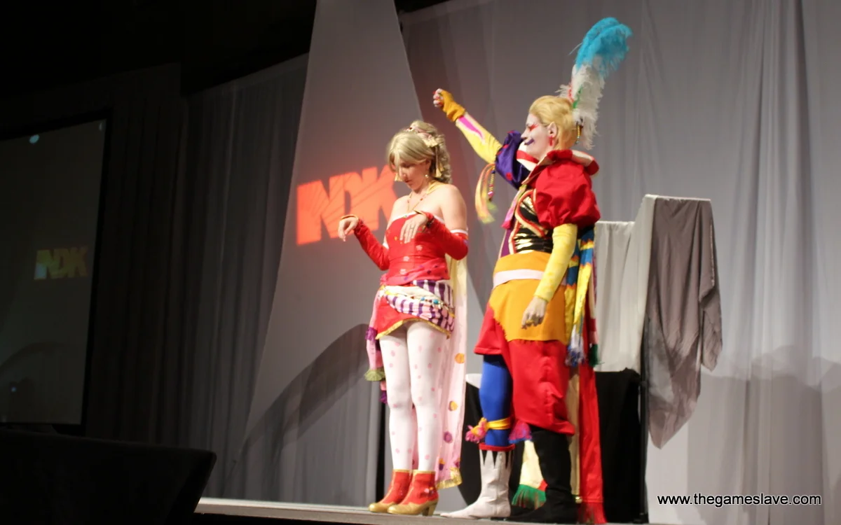 Terra and Kefka from Final Fantasy VI