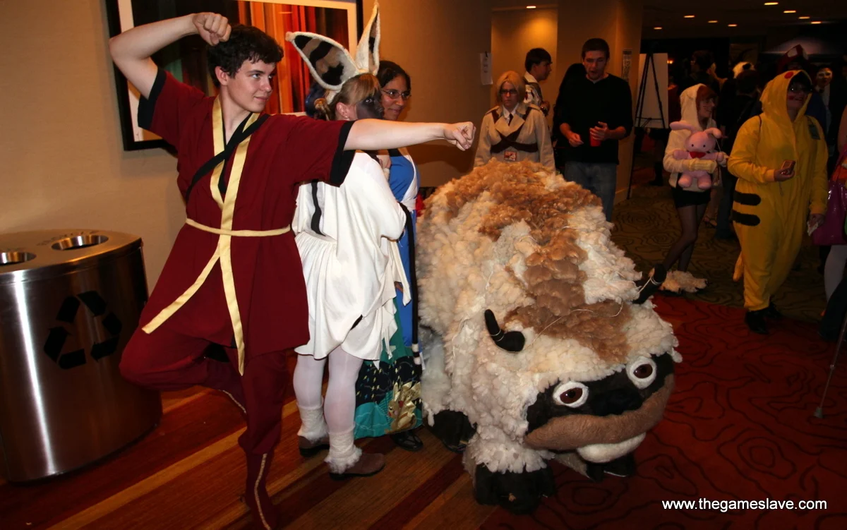Zukko, Momo, Katara and Appa from Avatar: The Last Airbender