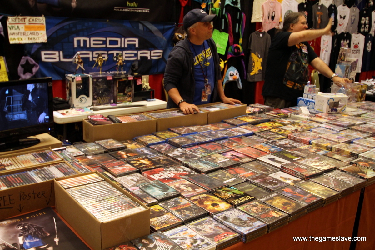 Media Blasters Booth