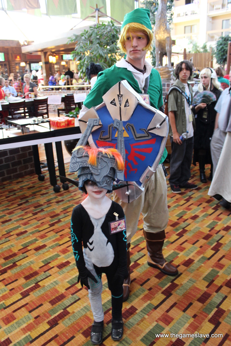 Midna and Link from the Legend of Zelda: Twilight Princess