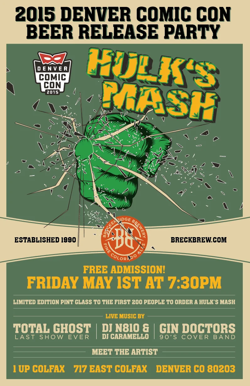 DCC 2015 Beer - Hulk's Mash