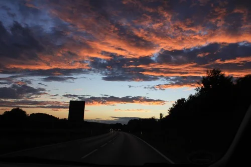 Clouds in Munich, Germany