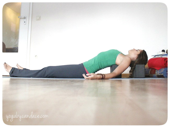 yoga block for posture