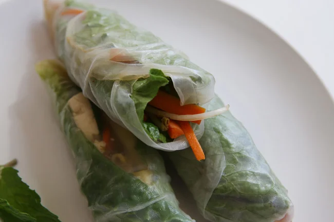 How to make spring rolls- Pin it!