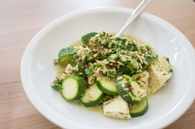 Curried tofu