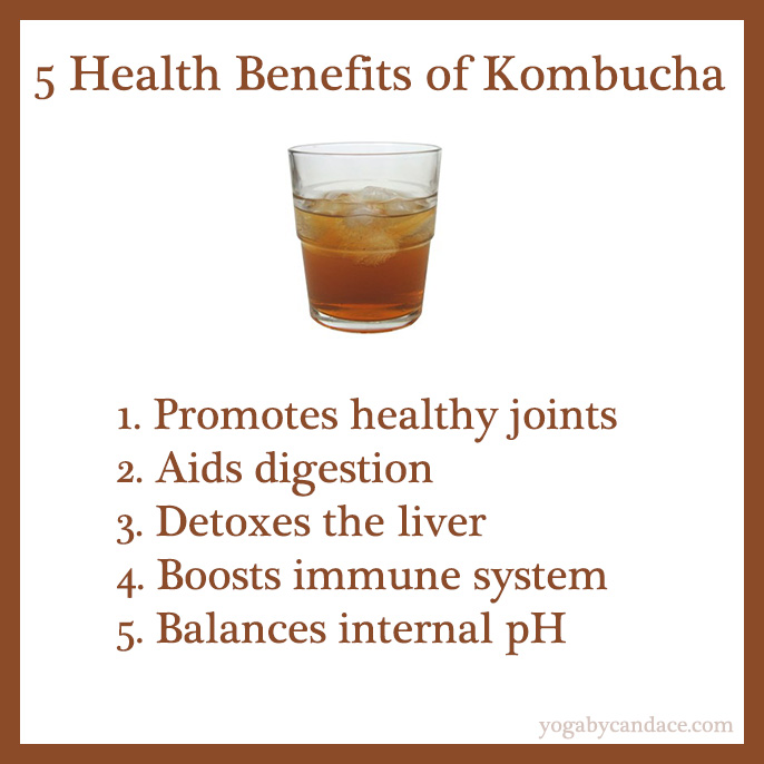 Top 5 health benefits of kombucha