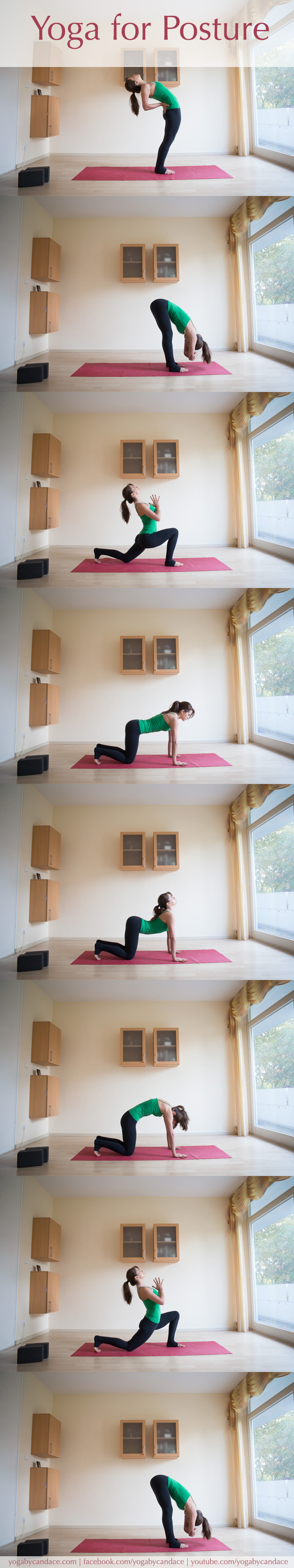 Yoga Sequence for Improved Posture — YOGABYCANDACE