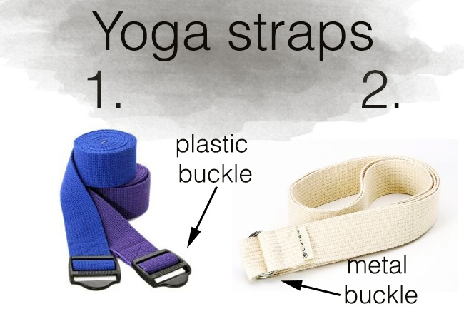 8' Cinch Buckle Cotton Yoga Strap – Yoga Accessories