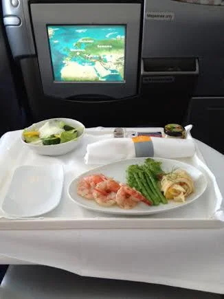 Lufthansa meal