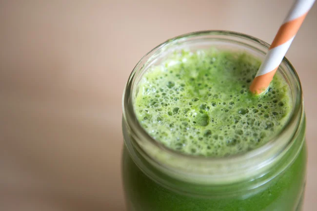 Healthy green juice recipe