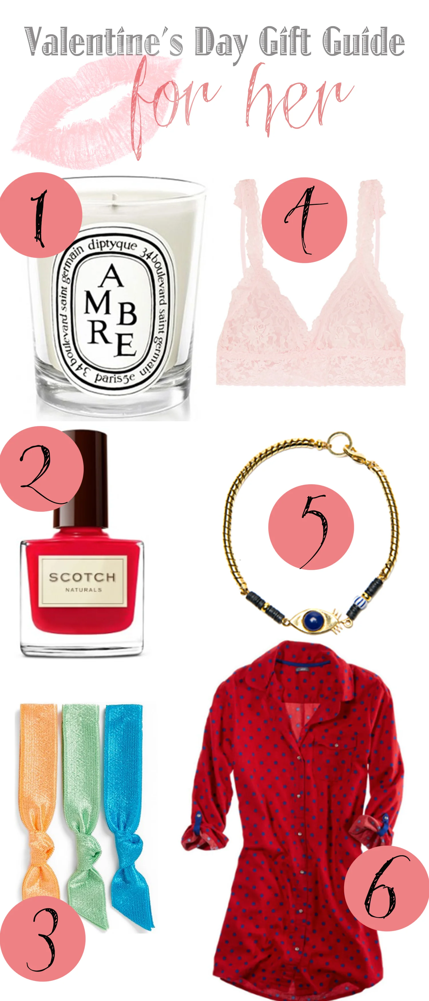 Pin it! 2014 Valentine's gift guide for her.
