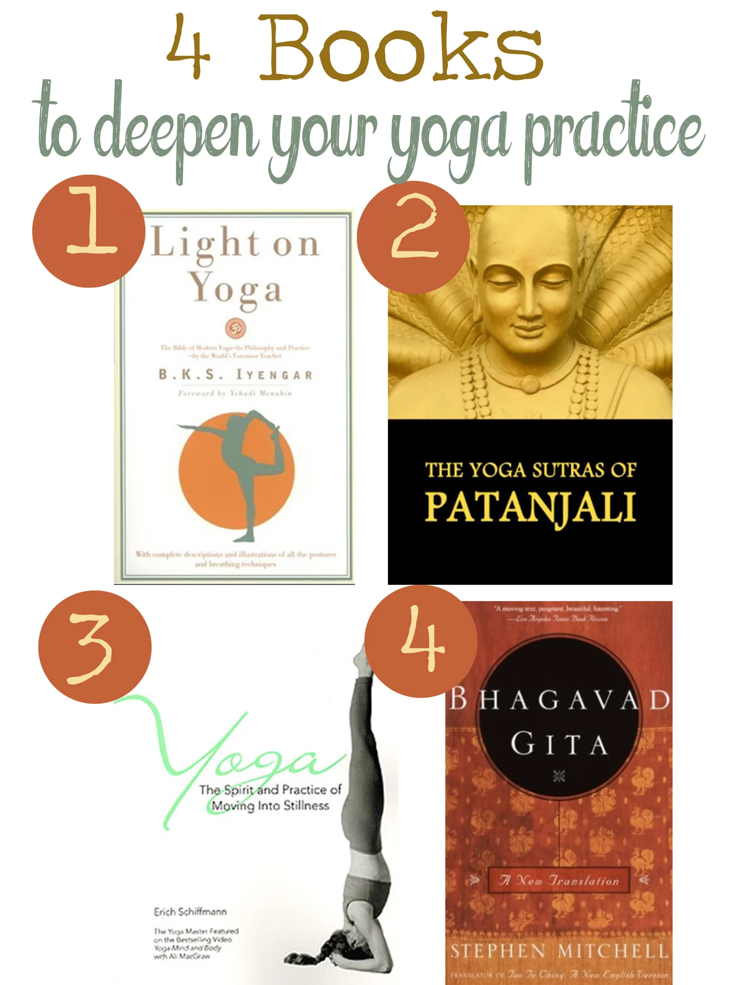 4 Books that'll deepen your yoga practice