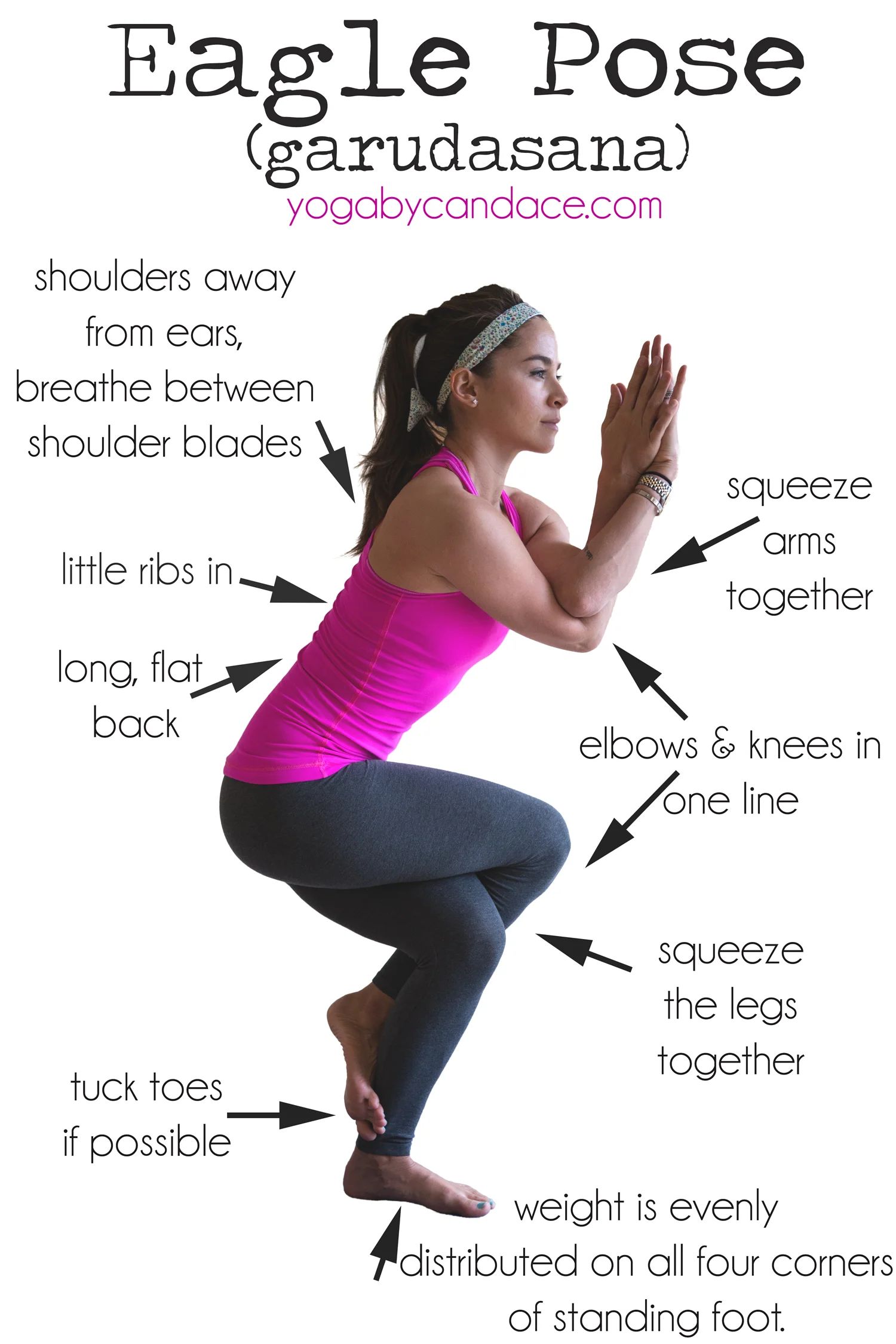 How to do Eagle Pose