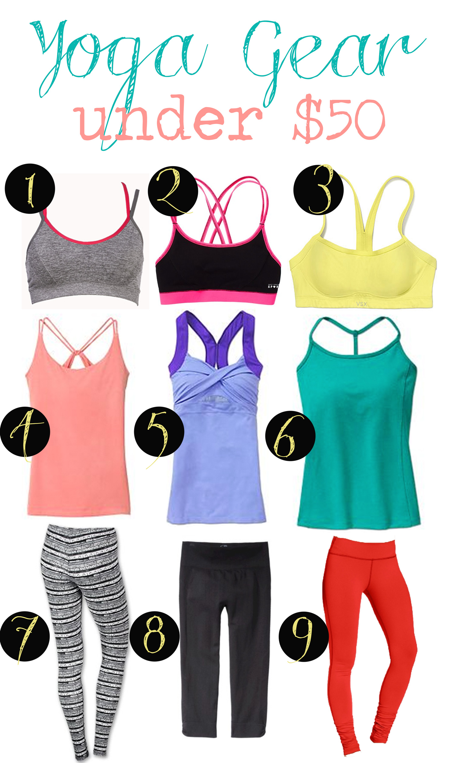 Yoga Clothes under $50 for Men and Women — YOGABYCANDACE