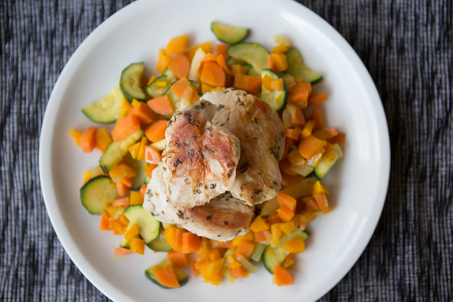 Pin it! Easy dinner.