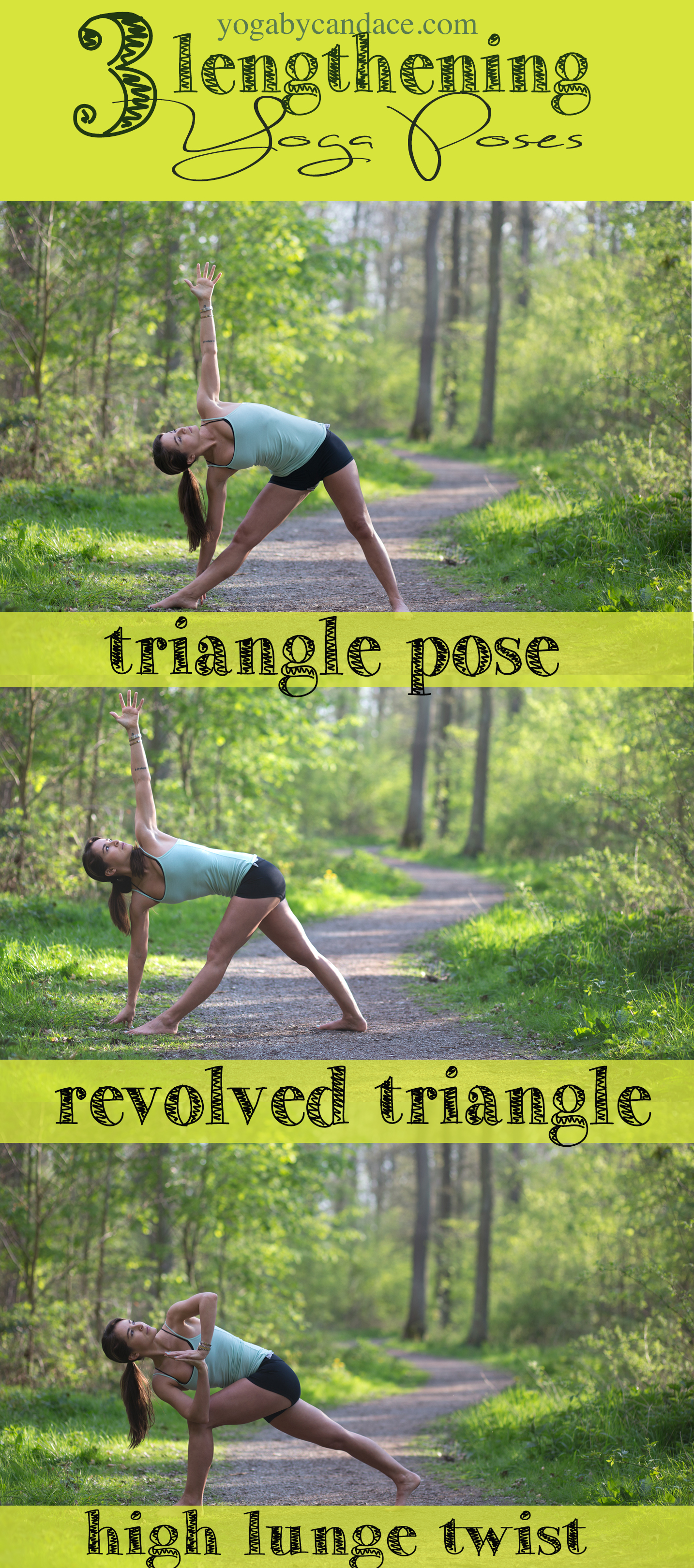 How to Do Revolved Triangle - Yoga with Rona