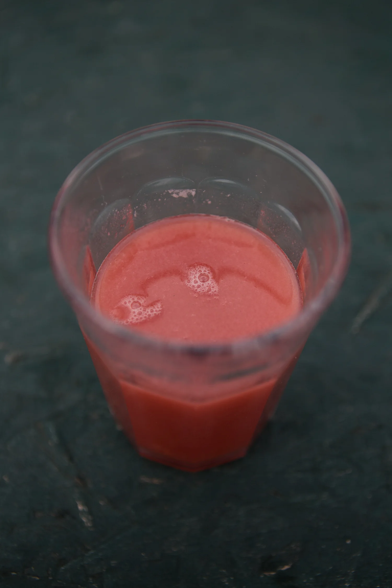 Pin it! Strawberry, pear, apple juice recipe made with masticating juicer