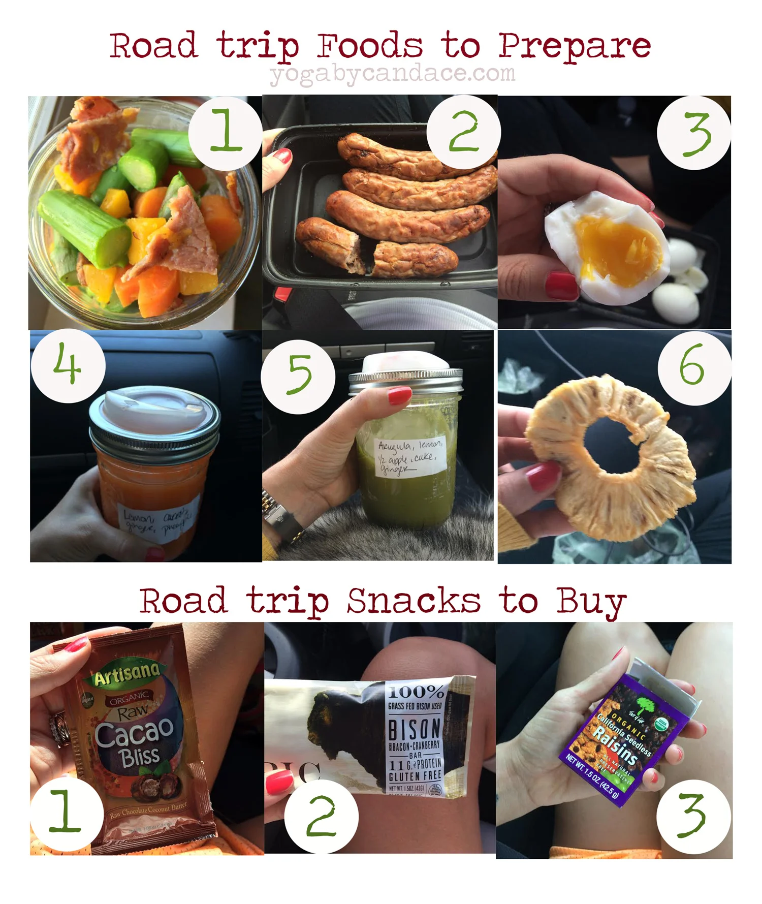 Pin it! How to stay healthy on a road trip.