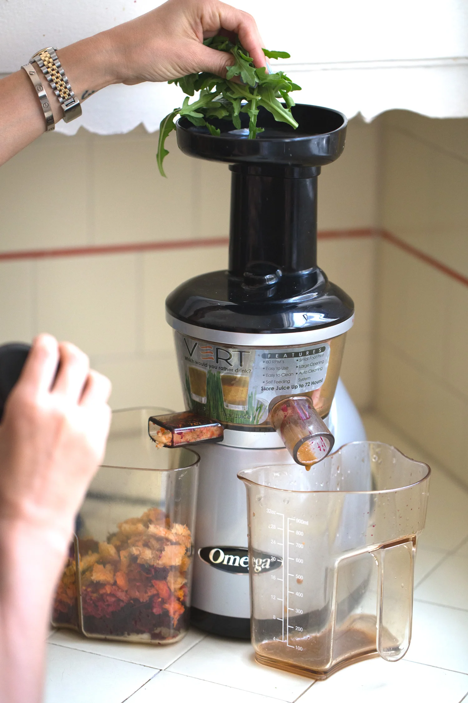 Making a juice