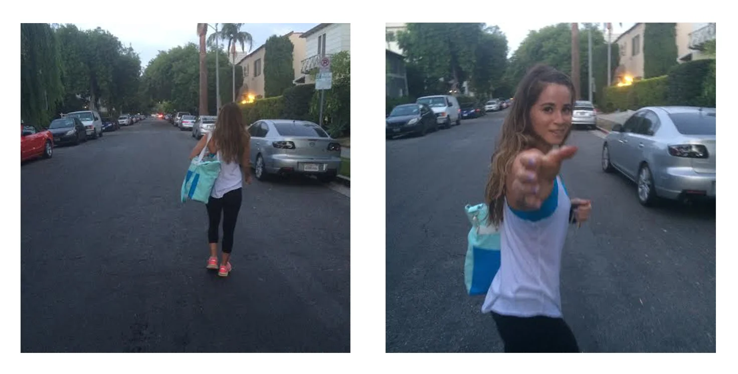 Apparently someone stole my phone! Wearing: Asics sneakers , lululemon wunder under, american rag tank , lululemon bra ( similar )