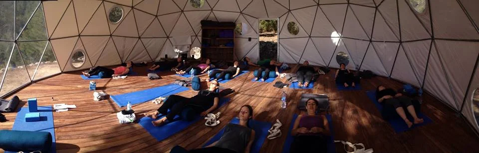 Yoga in the dome