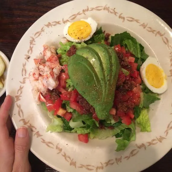Lobster salad at The Farm in Beverly Hills