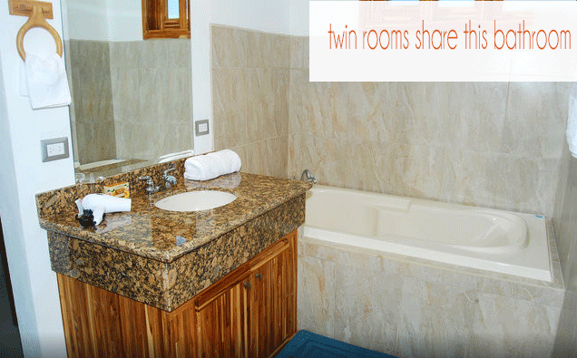 Shared bathroom