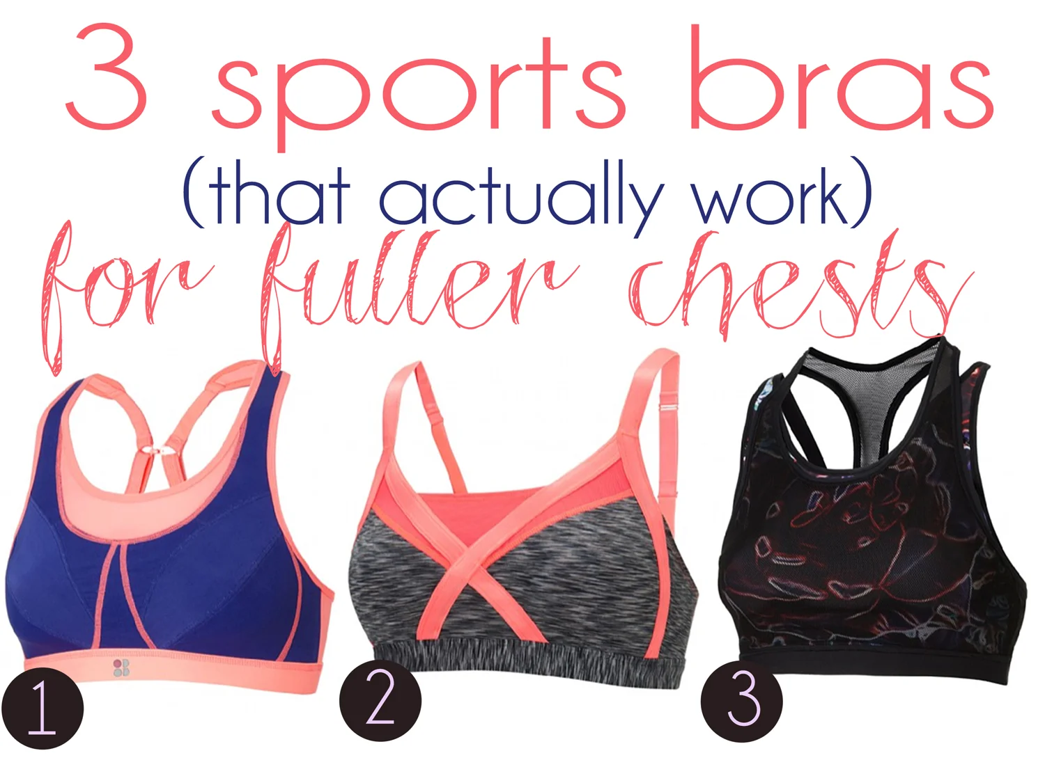 Pin it! Sports bras that actually work.