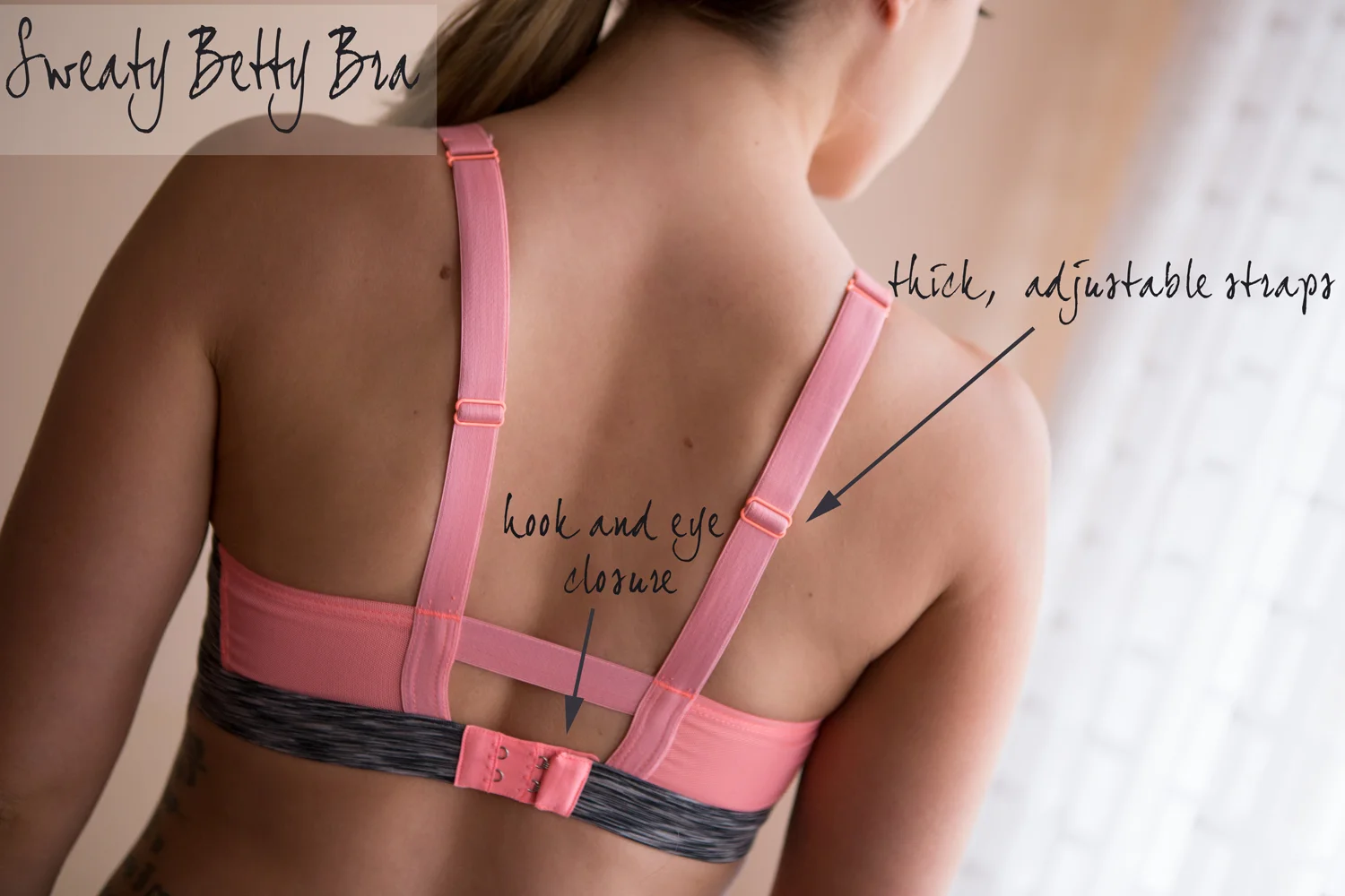 Sweaty Betty Sports Bra review Wearing: Infinity workout bra