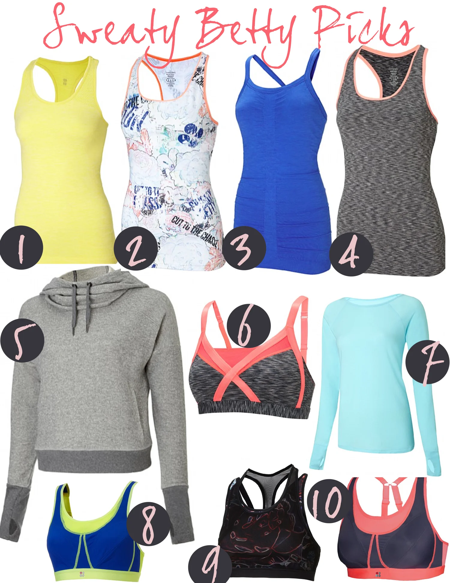 Sweaty Betty picks
