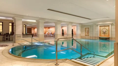 Indoor pool at Hotel Adlon Kempinski