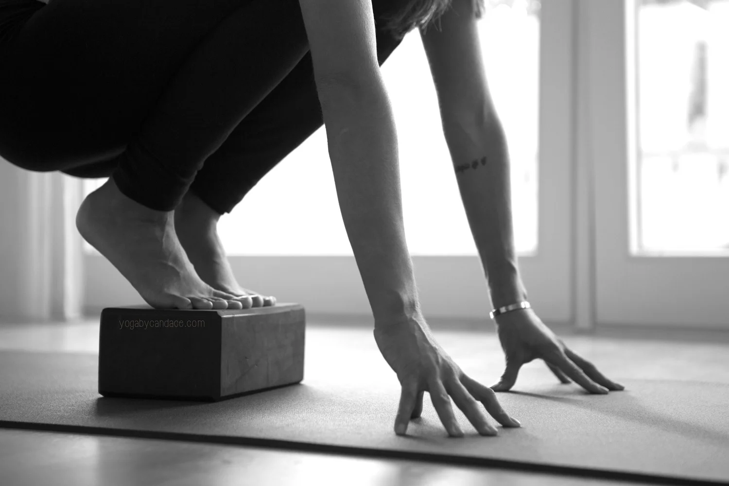 Pin it! Using: yoga block .