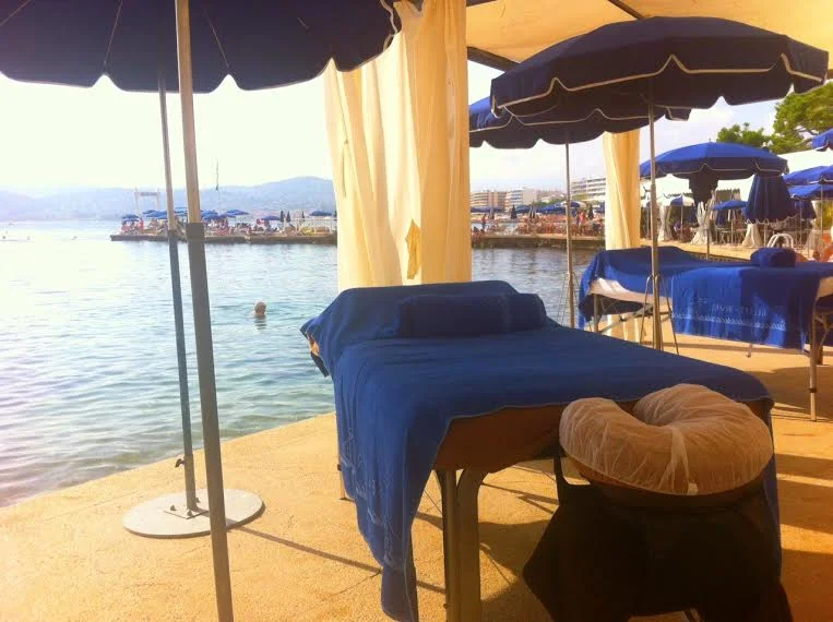 Our massage therapist's office