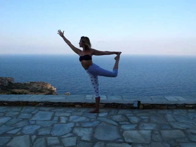 Greek island yoga retreat