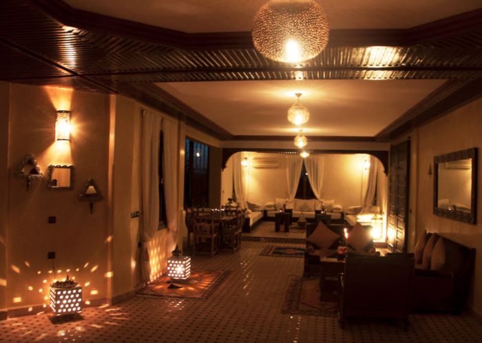 Our beautiful venue in Morocco.