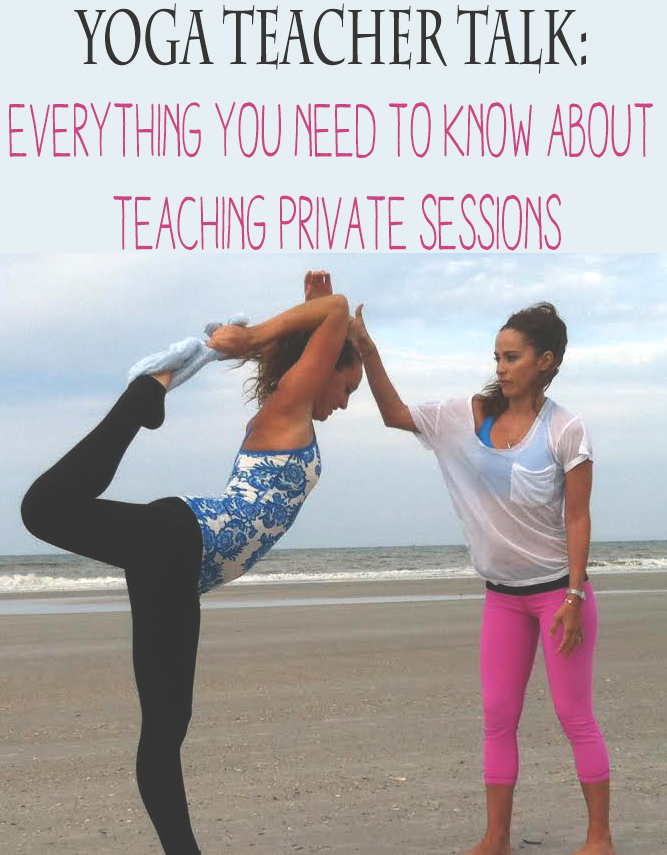 Yoga Teacher Talk: What to know about teaching private sessions —  YOGABYCANDACE