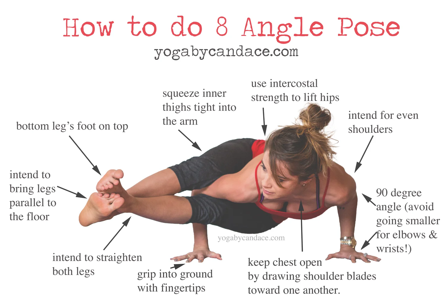 How to do 38 Angle Pose — YOGABYCANDACE How to do 38 Angle Pose — YOGABYCANDACE