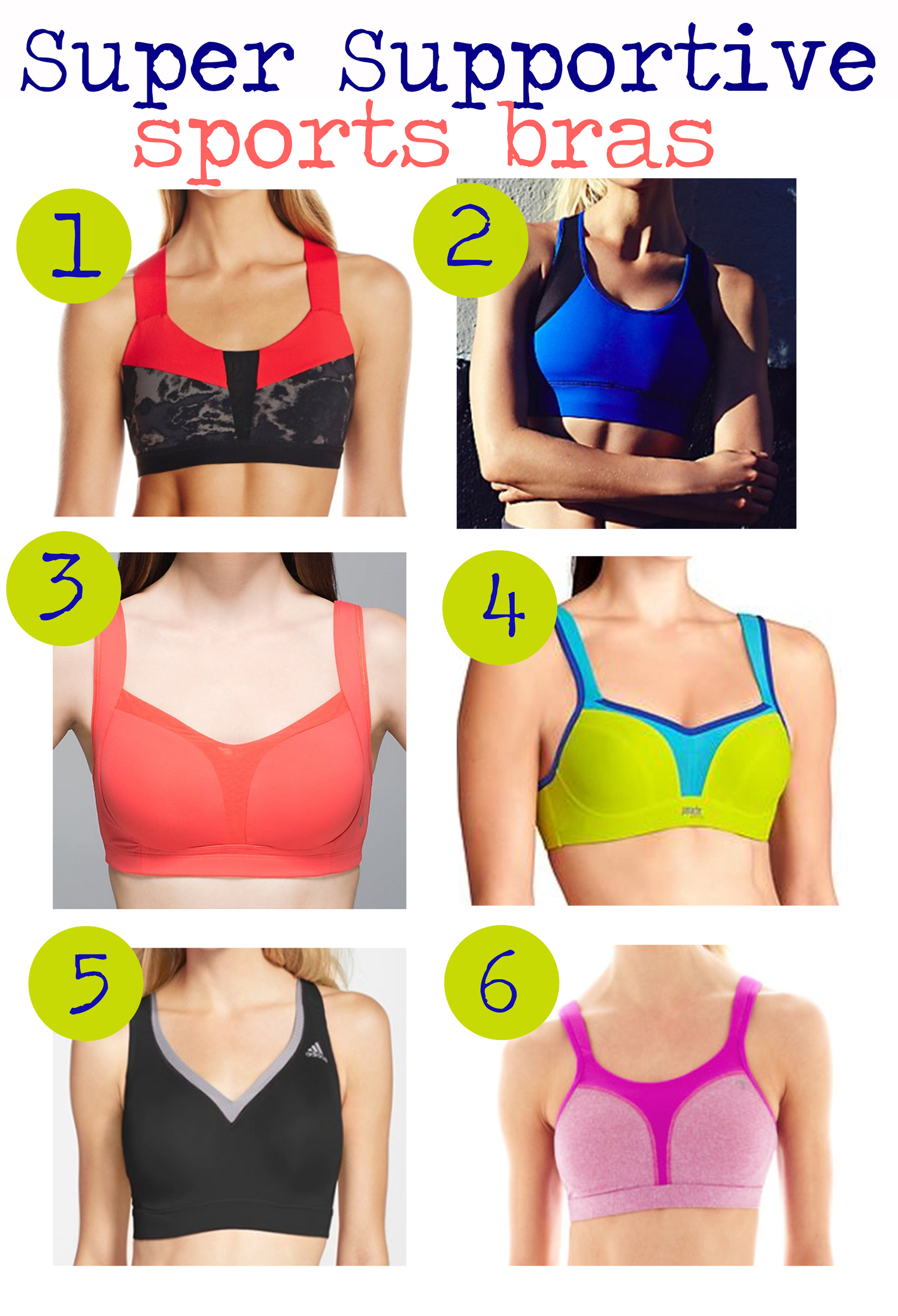 6 Sports Bras with Serious Support — YOGABYCANDACE