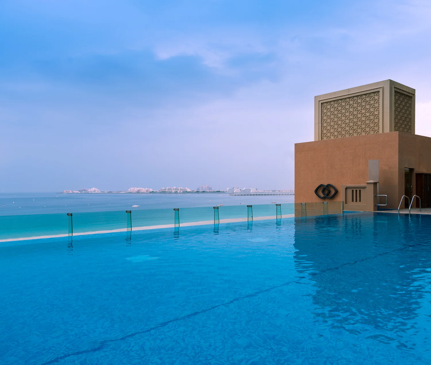 Infinity pool at Sofitel